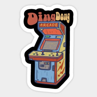 Game arcade Sticker